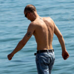 Tatuaż Kolovrat i trójząb Posejdona dla mężczyzny - Street tattoo nr 04 - 06.12.2020 dla 4 osób