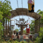 Zdjęcie starej kolejki linowej do morza - tatuaż uliczny nr 04 - 06.12.2020 za 3