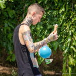 Old school tatuaż na ciele faceta - Street tattoo nr 04 - 06.12.2020 dla 7