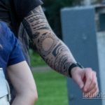 تصاميم وشم الكوكب والماوري على ذراعي الرجل - وشم الشارع 09/14/2020 - 6