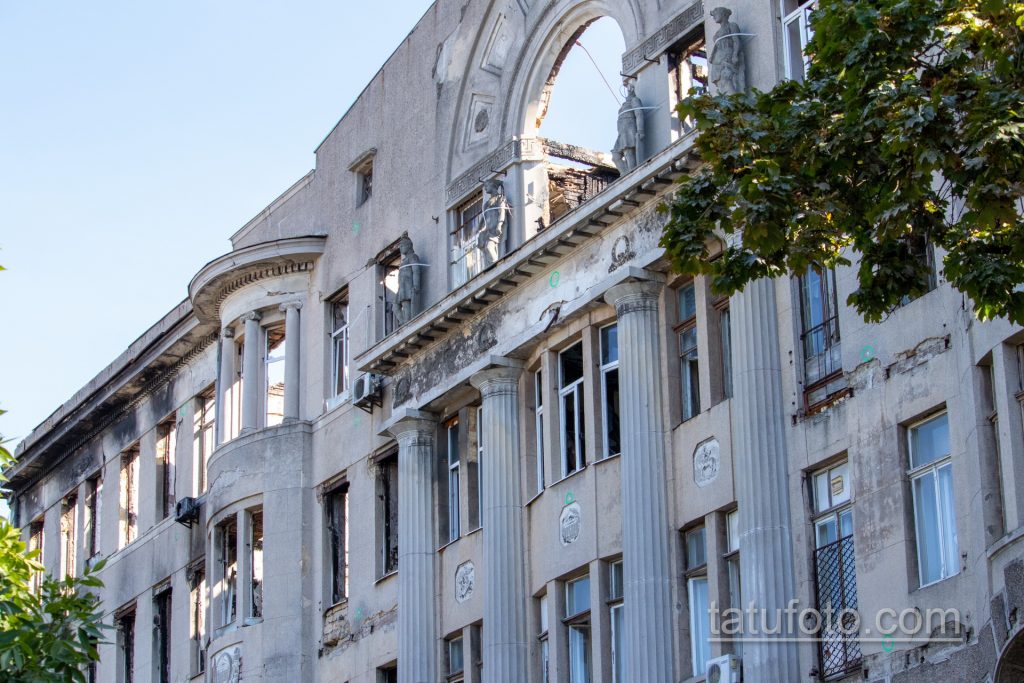 صورة لواجهة المبنى الذي اشتعلت فيه النيران - كان هناك أطفال تائهون ، طلاب - وشم الشارع 14/09/2020 - 1