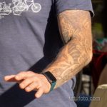 وشم بالرونية والعقدة في وشم كم الرجل - وشم الشارع 14/09 / 2020-5