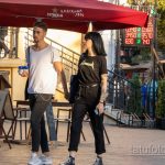 وشم كزة اليد مع صورة لفتاة على اليد اليسرى لفتاة صغيرة - وشم الشارع 09/14/2020-3