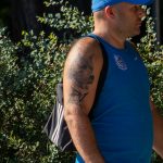 وشم وجه بيت على كتف الرجل الأيمن - وشم الشارع 14/09 / 2020-4