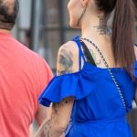 Tatuaż napis MODERATE na twarzy i szyi dziewczynki - 17.09.2020 - 8