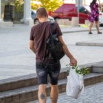 وشم تكبل - وردة البوصلة والبوصلة على ساق الرجل - شارع الوشم - وشم الشارع - 09/21 / 2020-1