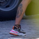 صورة وشم لطفل أسفل ساق فتاة - وشم شارع وشم - 09/21 / 2020-3