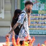 وشم على رقبة الرجل وذراعيه - وشم شارع وشم - 09/21 / 2020-12