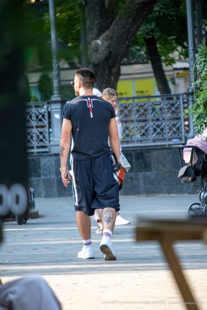 وشم على ذراع وساق الرجل - وشم شارع وشم - 09/21 / 2020-3