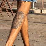 وشم رأس الأسد على عجل الرجل - وشم الشارع - وشم الشارع - 09.21.2020