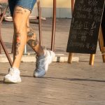 وشم الجمجمة والنادي على ساقي الرجل - وشم الشارع - وشم الشارع - 09.21.2019