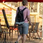 وشم بالون ولون ضربات الفرشاة على الساق اليسرى للرجل - وشم الشارع - وشم الشارع - 09/21 / 2020-3