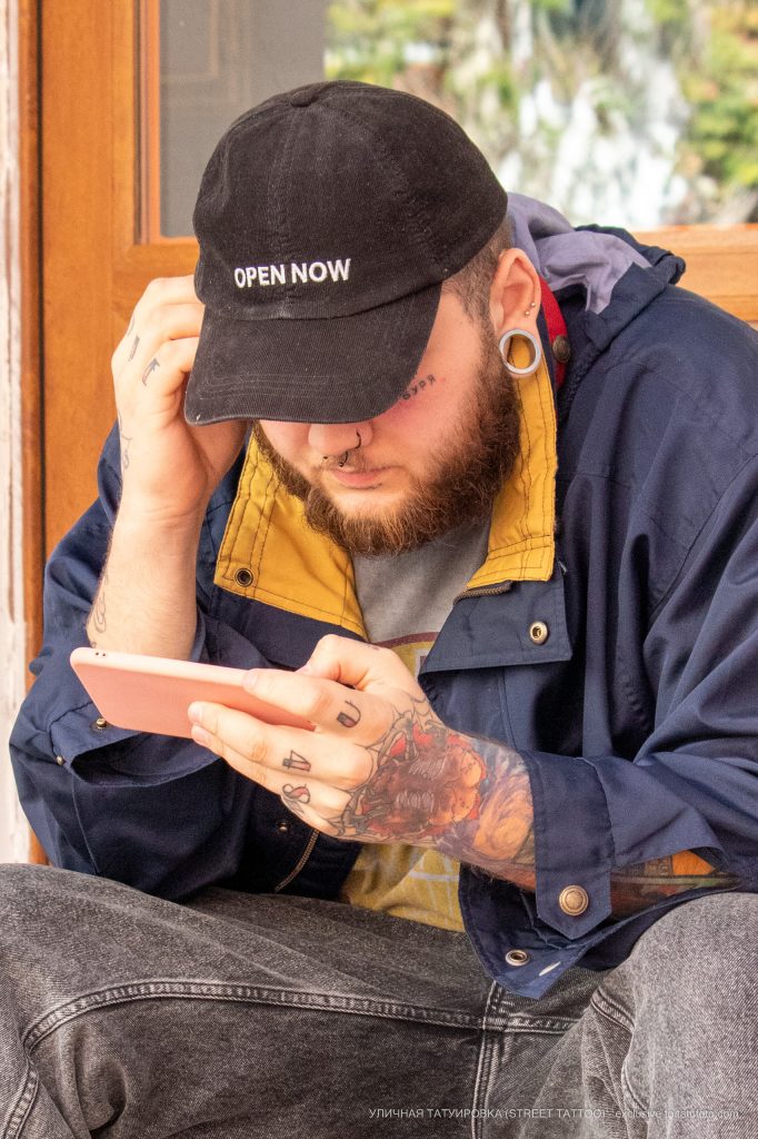 نقش الوشم STORM تحت عين الرجل - وشم الشارع - 22/09/2020 - 5