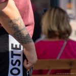 وشم هندسي بأسلوب عمل نقطي على يد الرجل - وشم الشارع –22.09.2020– 3