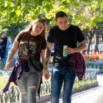 وشم قبلي لرجل وشم زهرة لفتاة - وشم الشارع - 09/22 / 2020-4