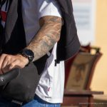 وشم الغراب على الذراع اليسرى لرجل - وشم شارع - 22/09/2020 - 2