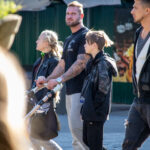 Tatuaż na rękawie z portretem Deda Poole'a na lewym ramieniu mężczyzny - Street tattoo -29.09.