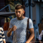 Tatuaż na szyi faceta - Street tattoo -29.09.