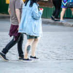 Balonowy tatuaż na dole nogi dziewczyny - Street tattoo -29.09.