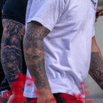 Tatuaż sowy na ramieniu faceta - Street tattoo -29.09.2020- 3