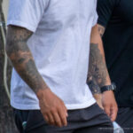 Tatuaż sowy na ramieniu faceta - Street tattoo -29.09.2020- 2