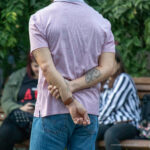 Tatuaż rowerowy na prawym ramieniu mężczyzny - Street tattoo -29.09.