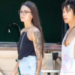 وشم النمر والورد على كتف الفتاة الأيسر - وشم صور شارع № 13 - 06/27/2021 5