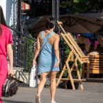 وشم دائري به أزهار وأنماط على ظهر الفتاة - وشم صور شارع № 13 - 06/27/2021 4