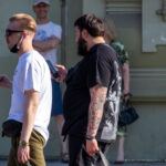 وشم للأيدي من رسومات صغيرة على الذراع اليسرى لرجل - وشم صور شارع № 13 - 06/27/2021 3