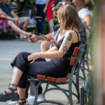 وشم التنين ، فراشة وصورة لفتاة على الكتف الأيسر وذراع فتاة - وشم شارع صور № 13 - 06/27/2021 1