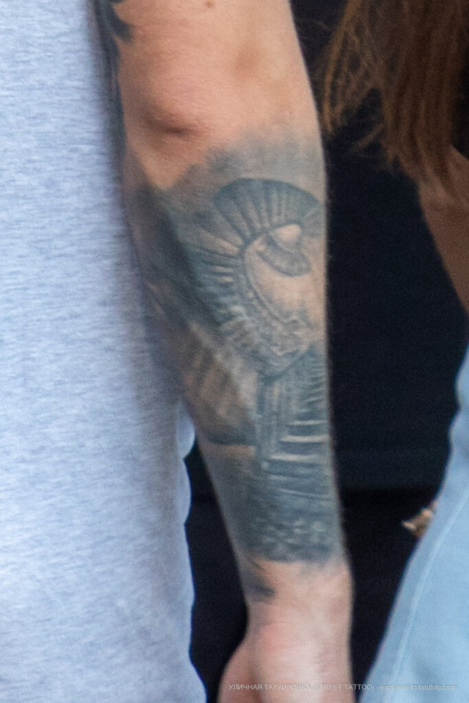 وشم سلم على ذراع الرجل الأيمن - وشم صور شارع № 13 - 06/27/2021 3