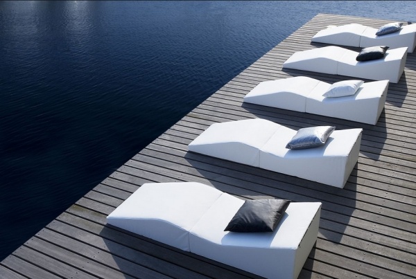 softline ľahké moderné návrhy lehátok na terasu