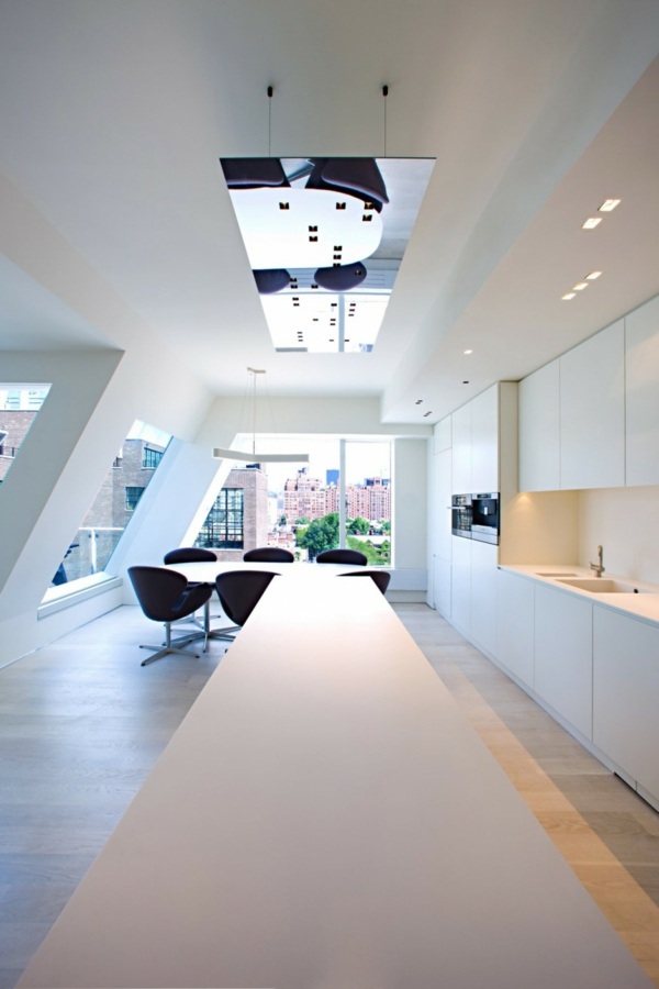 Nábytok do jedálne - nápad na dizajn z New Yorku