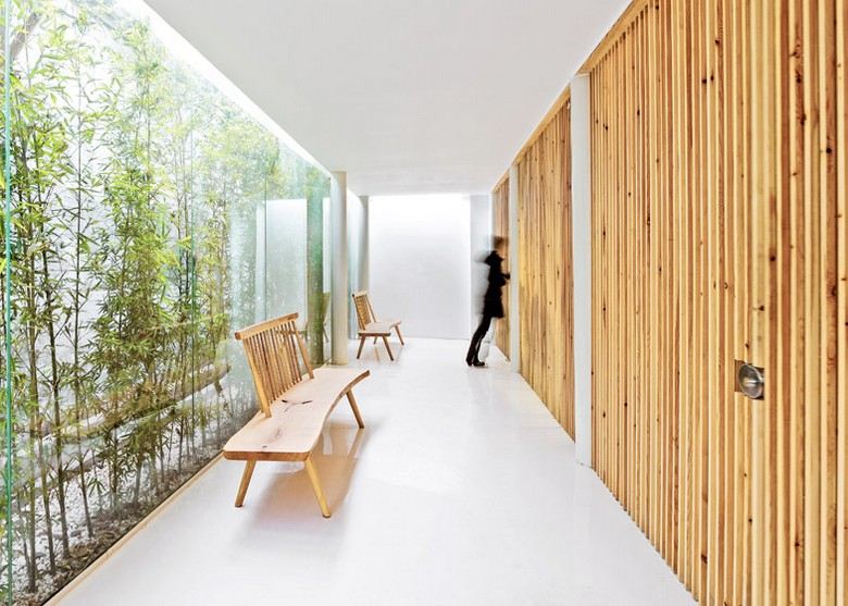 Projekt rekonštrukcie návrh drevenej lavice na chodbu