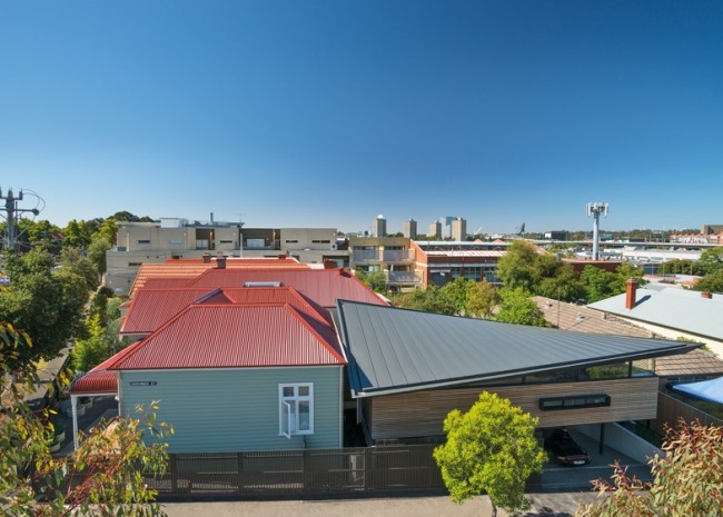 parmica moderná prestavba šikmá strecha