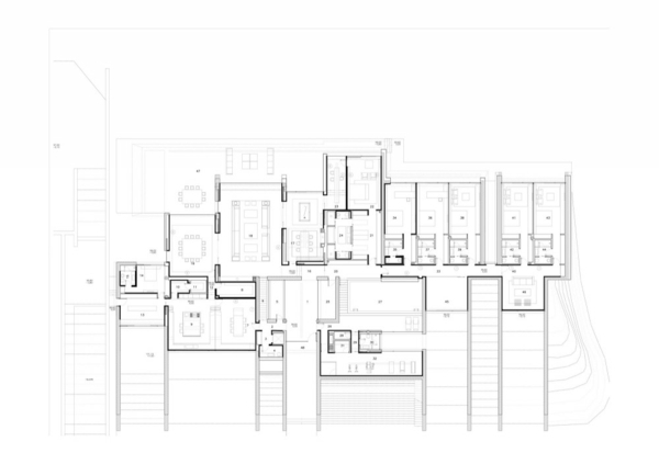 Plán betónového domu Plán betónového domu