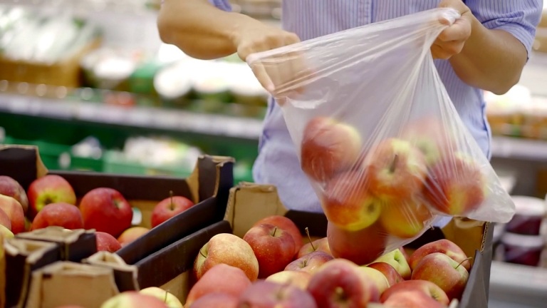Zvyšovanie povedomia o ochrane životného prostredia Plast biologicky odbúrateľný