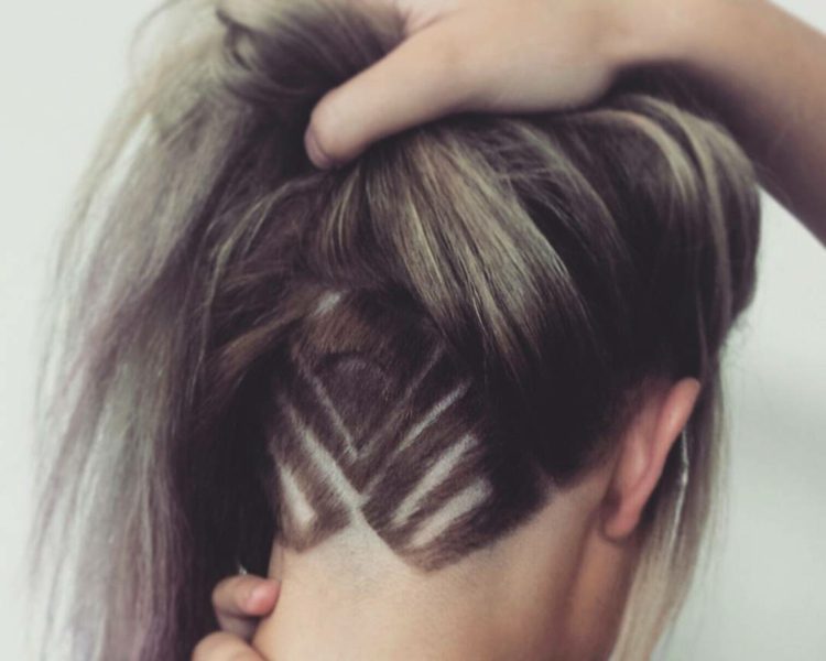 Podrezanie je veľmi trendy podrezané účesy-dlhé vlasy-nápad-pruhy-vzhľad-moderné