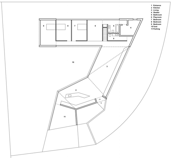 Dom v Hofit Grunsrisse