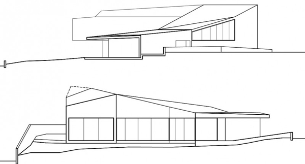 Bočná časť s výhľadom na dom Hofit