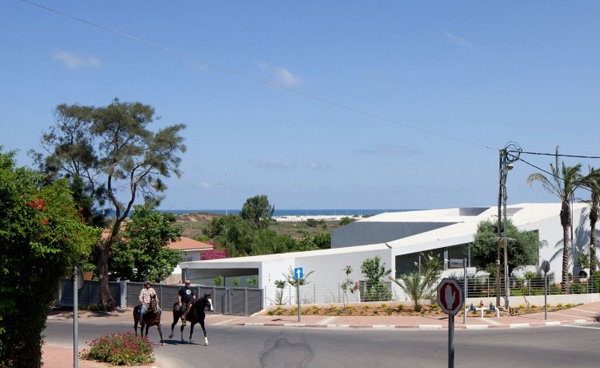 Dom Hofit zaujímavá architektúra Izrael