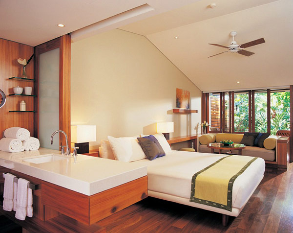 elegantná elegantná spálňa