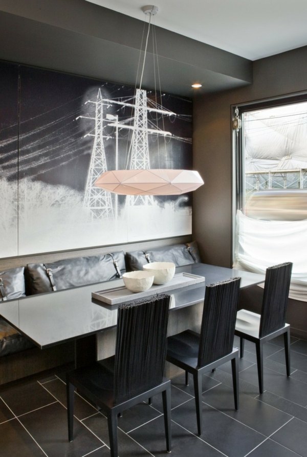 Návrh nábytku do jedálne