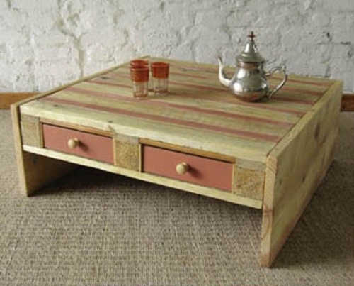 konferenčný stolík europalety upcyklované interiérové zásuvky konferenčné stolíky, europalety, do upcyklovaných vnútorných zásuviek