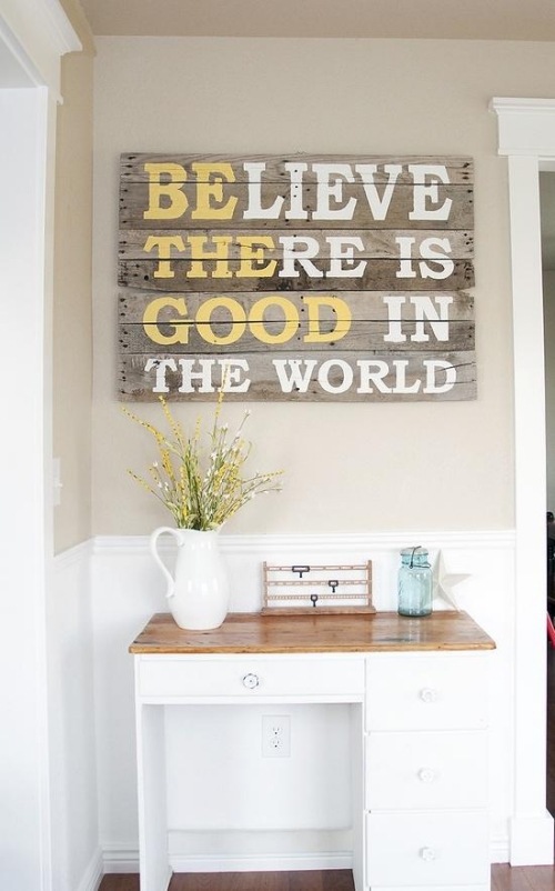 nástenná dekorácia europalety upcyklované umenie pozitívna správa nástenná dekorácia z europaliet upcyklované umenie pozitívna správa