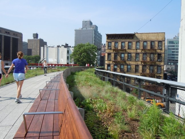 Moderný dizajn strešnej terasy-zvýraznenie v New Yorku