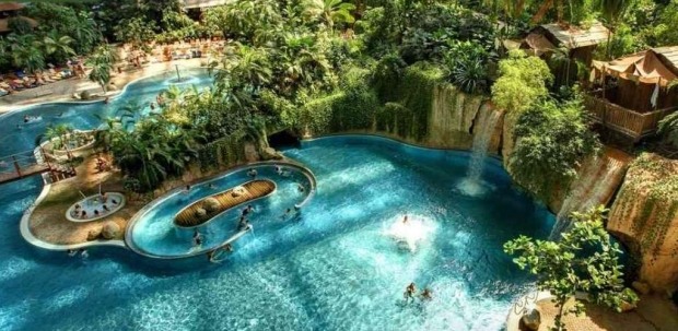 Tropické ostrovy-Park voľného času-Saunová krajina Tropické ostrovy-park voľného času-sauna dažďový prales