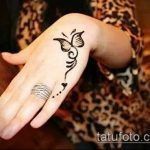 Zdjęcie tatuażu Wzory henny (henna tatuażu) (wartość) - przykładowy rysunek - 005