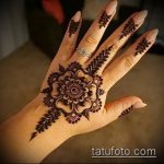 Zdjęcie tatuażu Wzory henny (henna tatuażu) (wartość) - przykładowy rysunek - 025