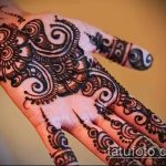 Zdjęcie tatuażu Wzory henny (henna tatuażu) (wartość) - przykładowy rysunek - 035